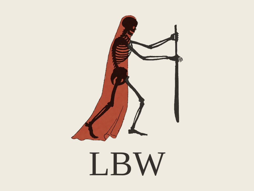 LBW, pulpo! original lino print by PULPO!